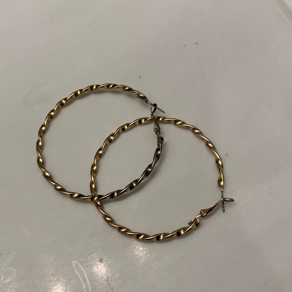 Gold hoops